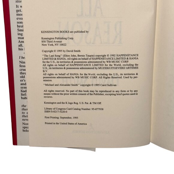 Beyond All Reason: My Life With Susan Smith By David Smith Hardcover 1995 - Picture 4 of 6